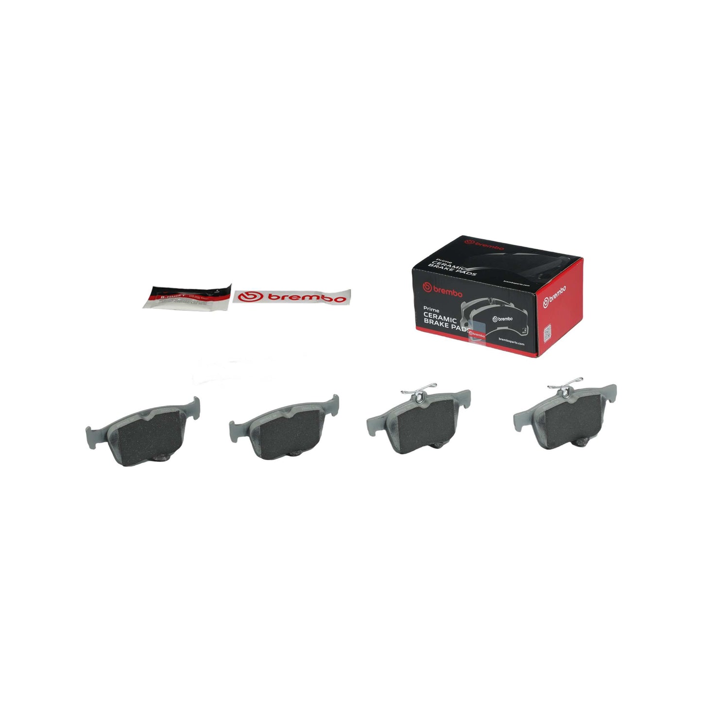 Brembo OE Brembo 15-20 Audi A3 Premium NAO Ceramic OE Equivalent Pad - Rear P85125N