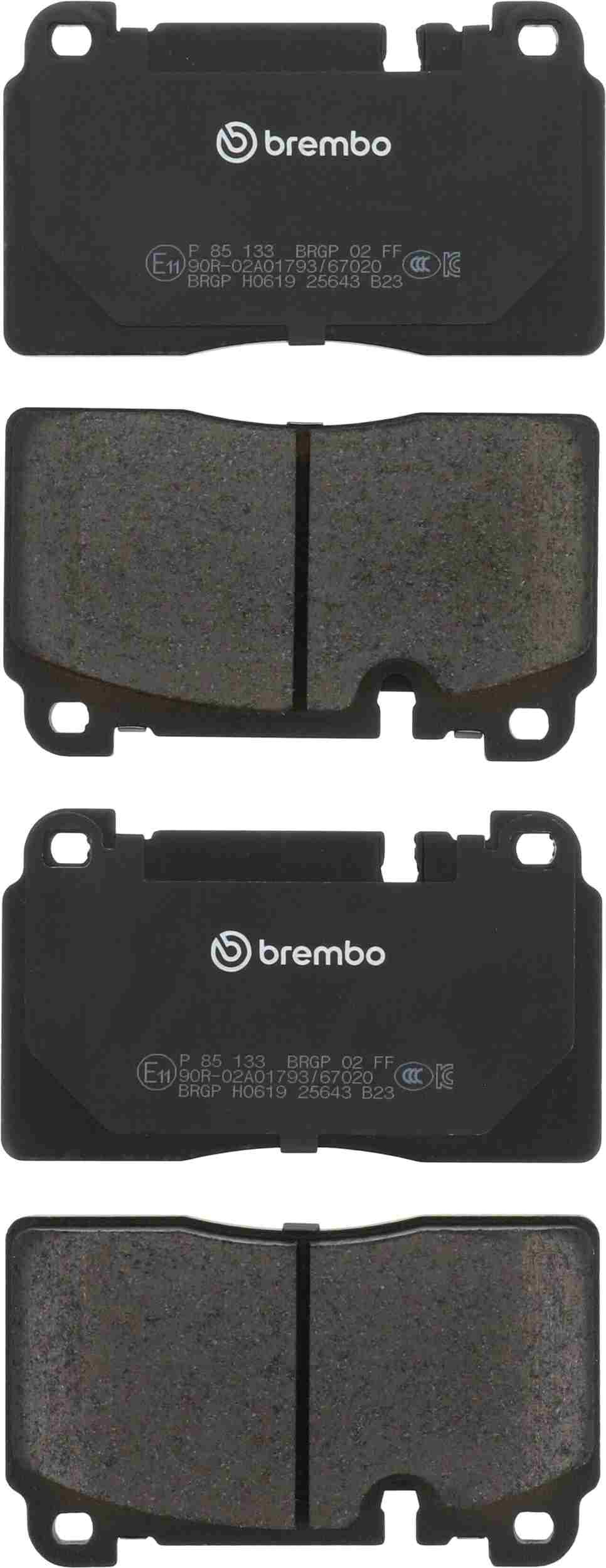 Brembo Disc Brake Pad Set P85133
