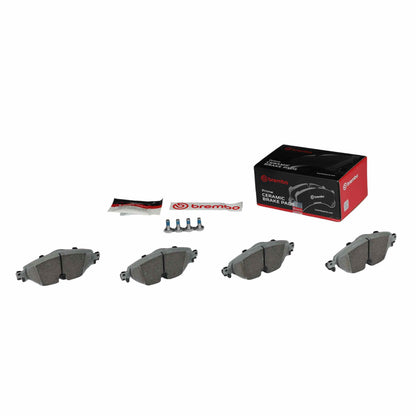 Brembo OE Brembo 15-19 Volkswagen e-Golf Front Premium NAO Ceramic OE Equivalent Pad P85147N