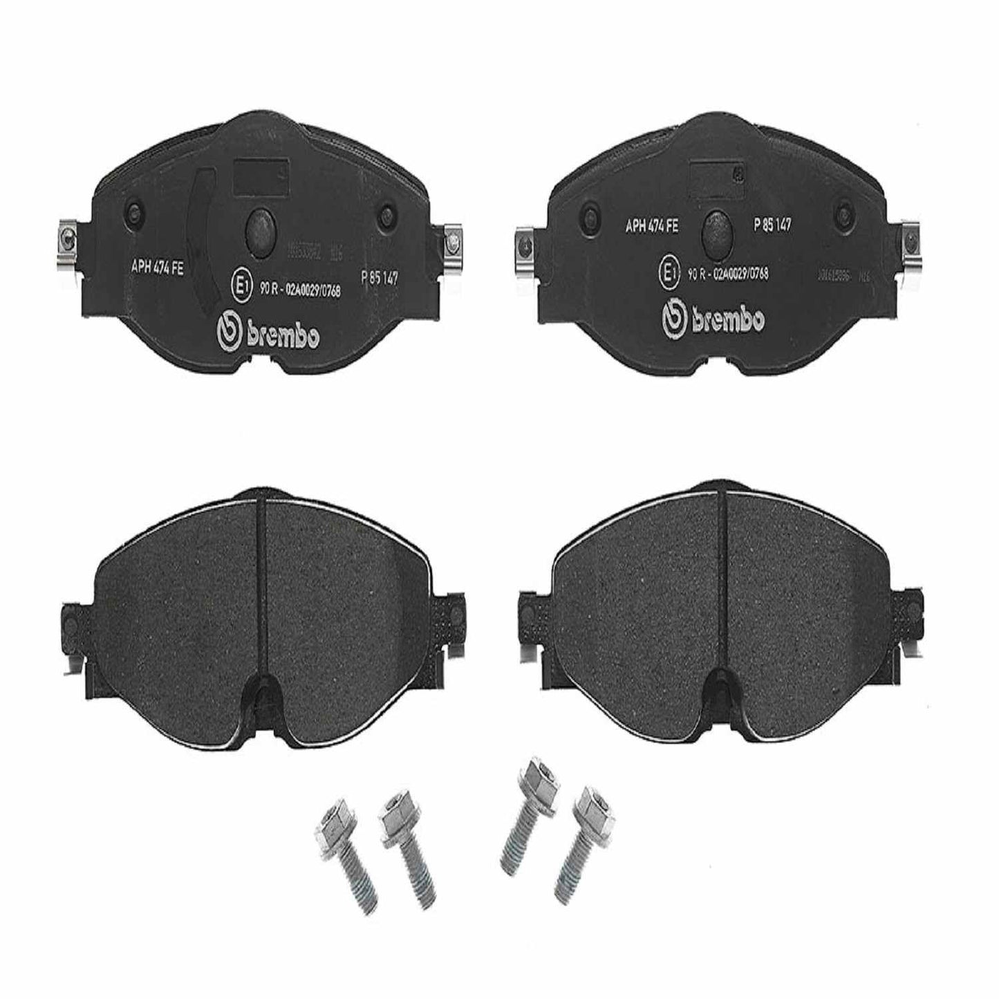 Brembo OE Brembo 15-19 Volkswagen e-Golf Front Premium Low-Met OE Equivalent Pad P85147