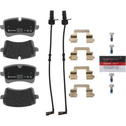 Brembo OE Brembo 14-15 Audi A6/12-15 A6 Quattro/A7 Quattro Rear Premium NAO Ceramic OE Equivalent Pad P85150N