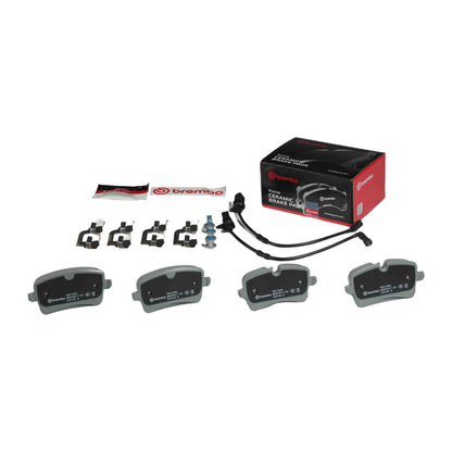 Brembo OE Brembo 14-15 Audi A6/12-15 A6 Quattro/A7 Quattro Rear Premium NAO Ceramic OE Equivalent Pad P85150N