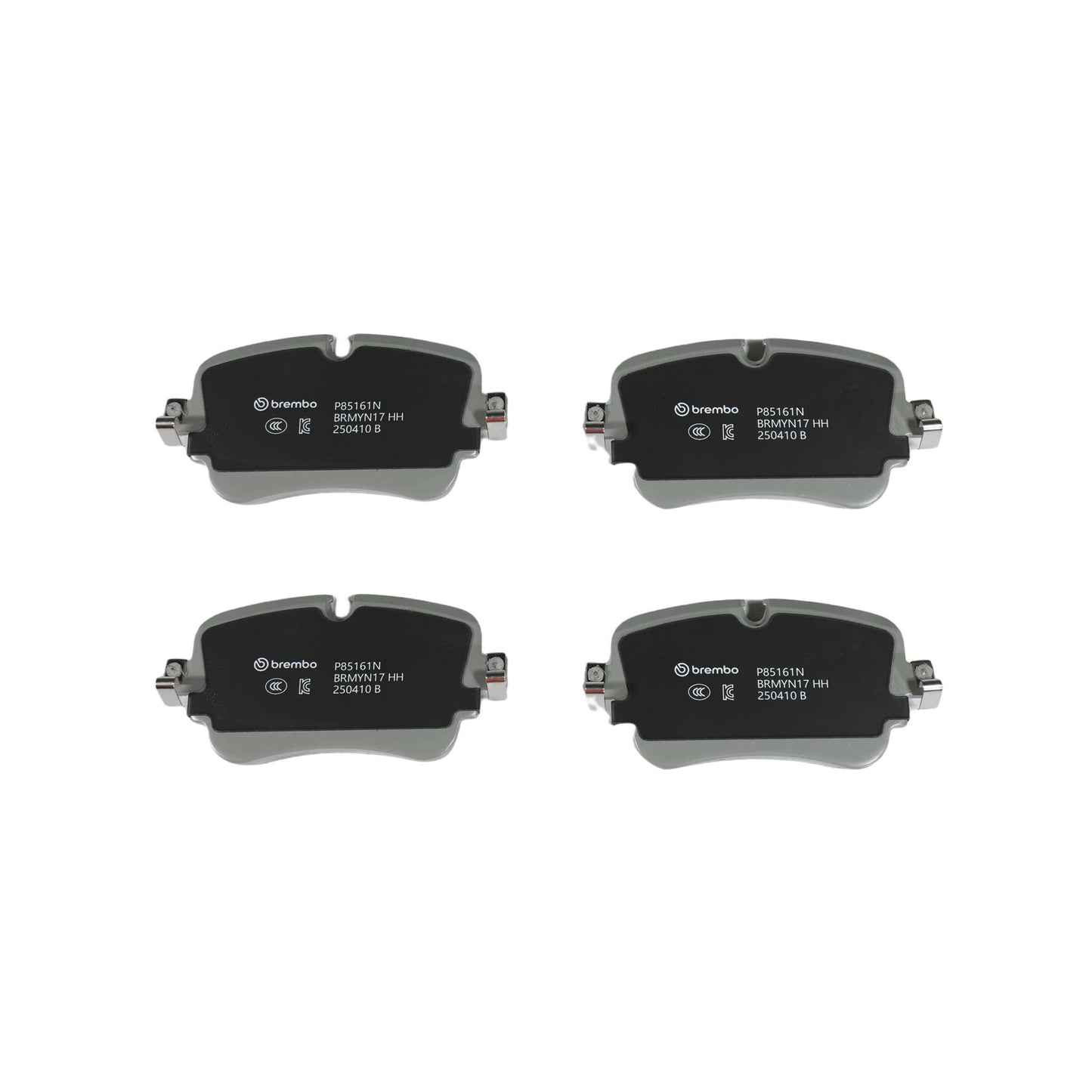 Brembo OE Brembo 19-20 Audi A8 Quattro Premium NAO Ceramic OE Equivalent Pad P85161N