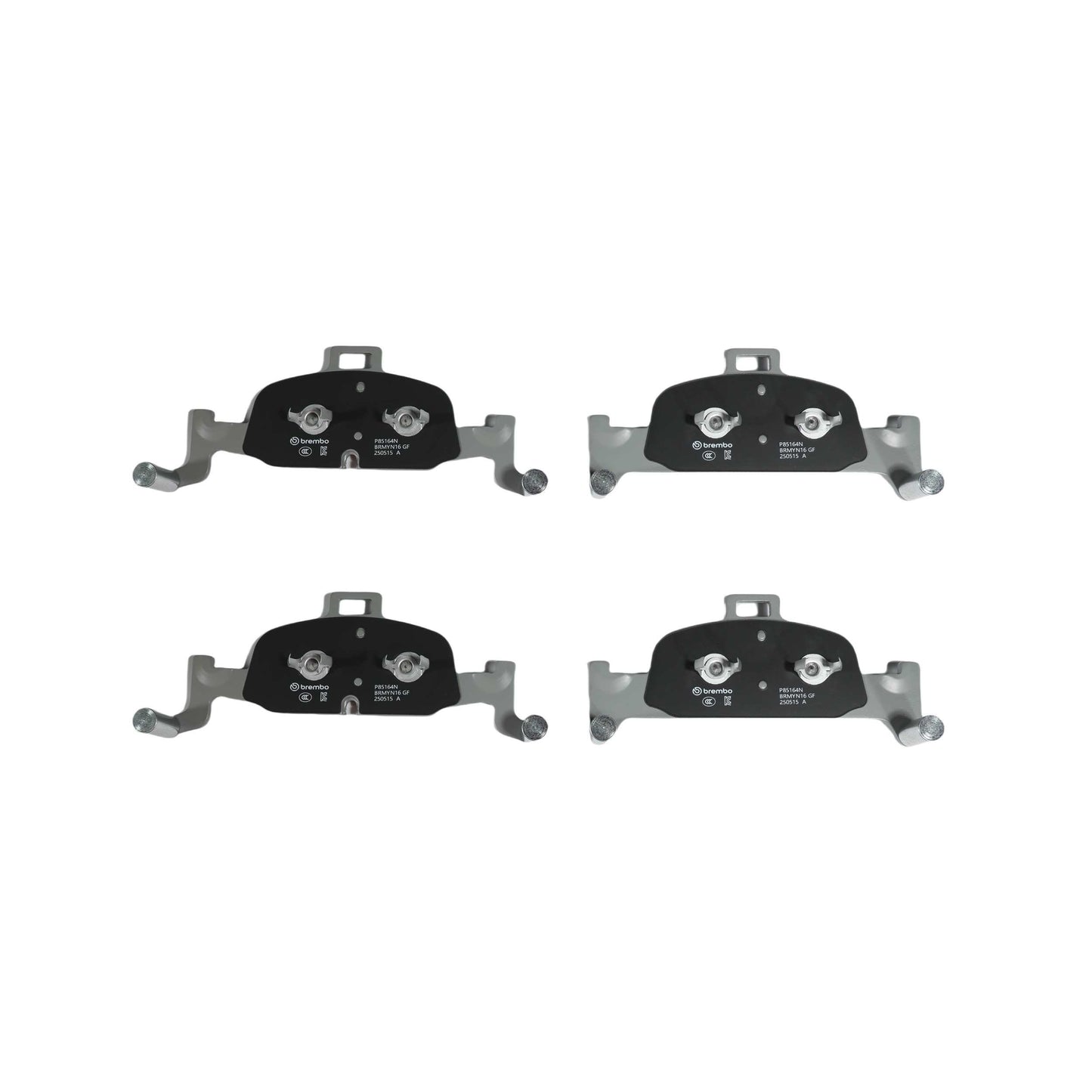 Brembo OE Brembo 17-22 Audi A5 Quattro/A5 Sportback/A4/A6 Quattro/A4 Quattro Front NAO Brake Pad P85164N