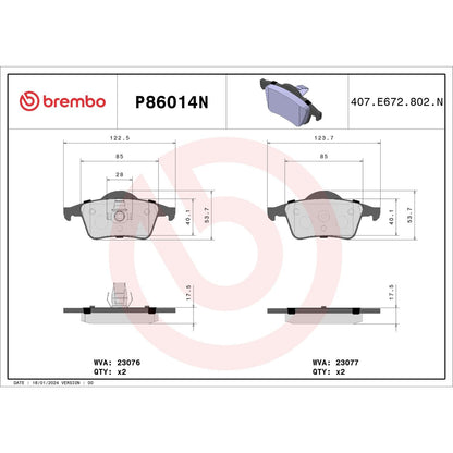 Brembo Disc Brake Pad