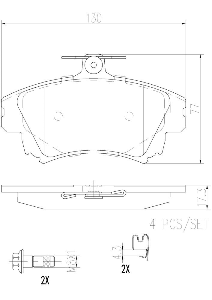 Brembo Disc Brake Pad