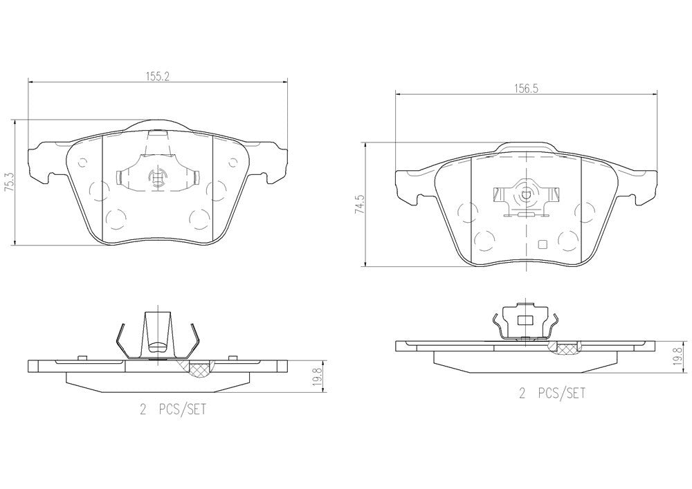 Brembo Disc Brake Pad