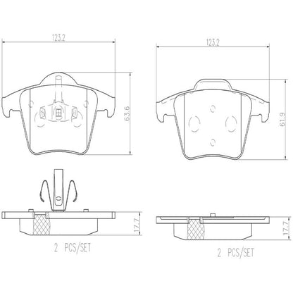 Brembo Disc Brake Pad