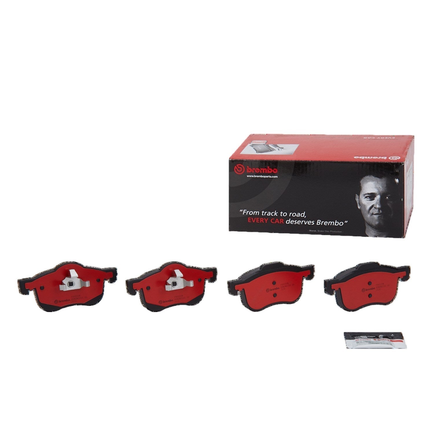 Brembo OE Brembo 03-05 Volvo XC70/ Volvo V70/ Volvo S80 Front NAO Brake Pad P86020N