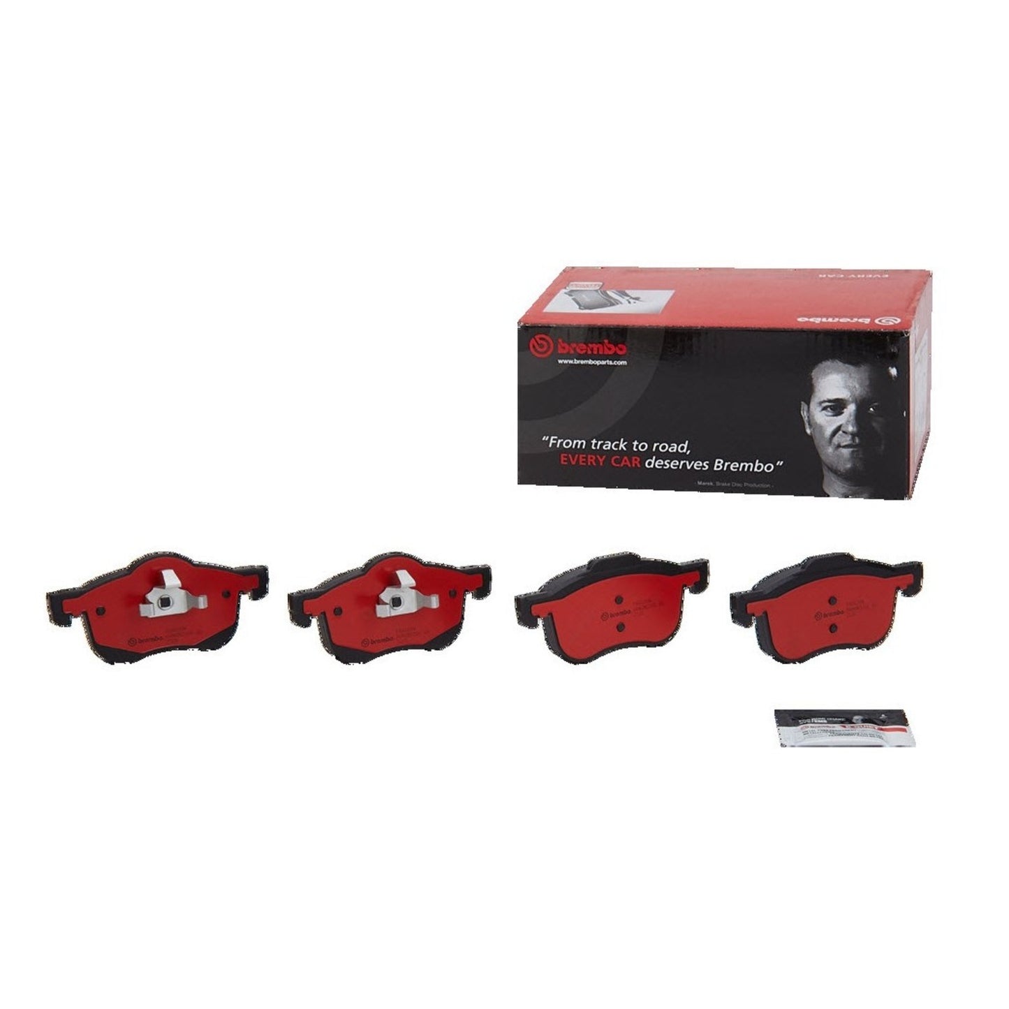 Brembo OE Brembo 03-05 Volvo XC70/ Volvo V70/ Volvo S80 Front NAO Brake Pad P86020N