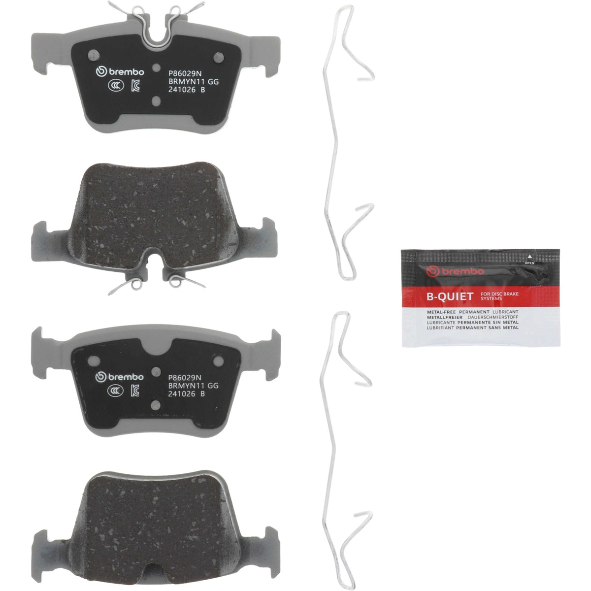 Brembo Disc Brake Pad Set P86029N