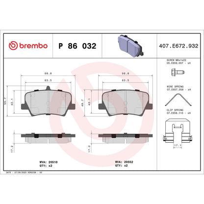 Brembo P86032