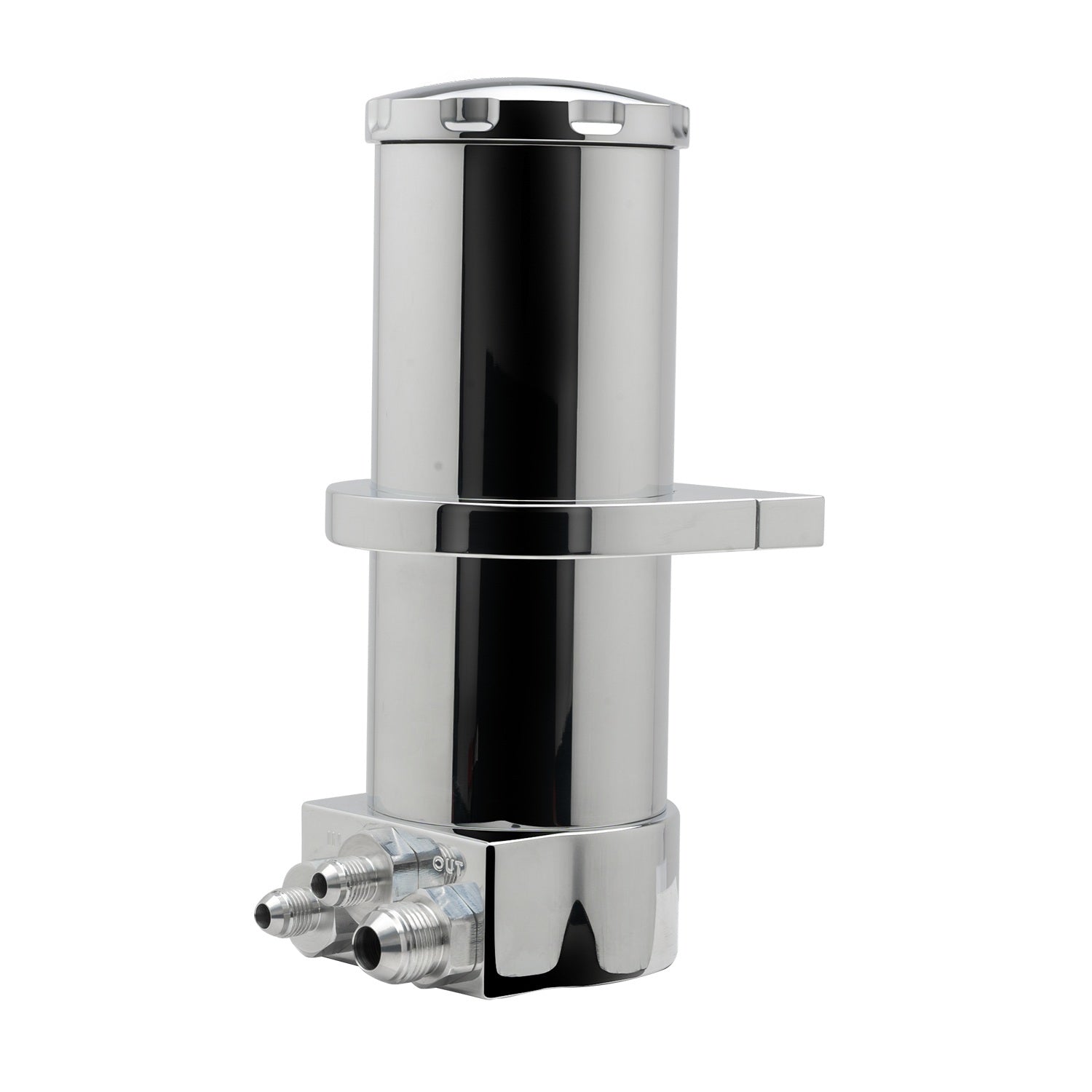 BILLET SPECIALTIES Hydroboost Power Steerin Reservoir w/Bkt Polished Steering and Components Power Steering and Components main image
