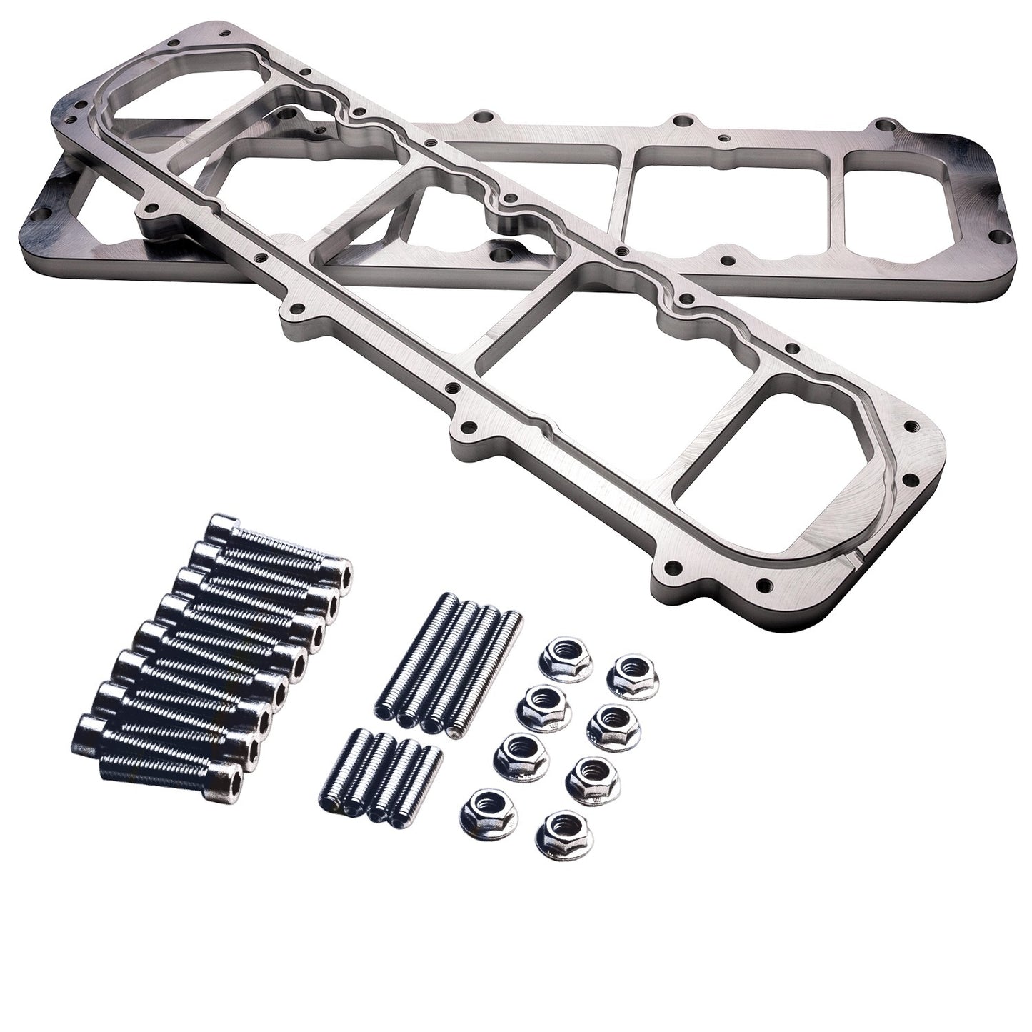 BILLET SPECIALTIES Gen V LT to SBC Valve Cover Adapter Engines and Components Engine Covers, Pans and Dress-Up Components main image