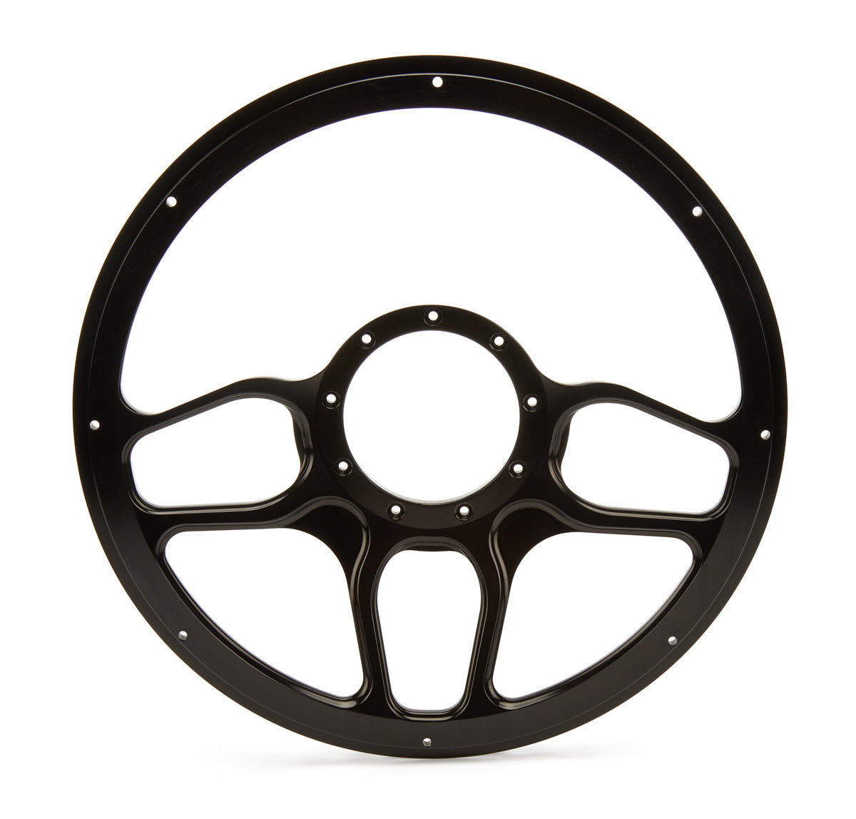 Billet Specialties Steering Wheel 1/2 Wrap Win Lite Black Steering Wheels and Components Steering Wheels and Components main image