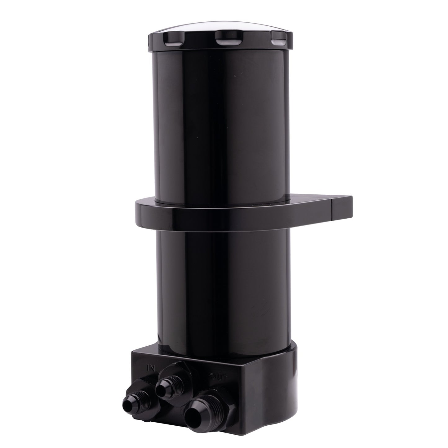 BILLET SPECIALTIES Hydroboost Power Steerin Reservoir w/Bkt Black Steering and Components Power Steering and Components main image