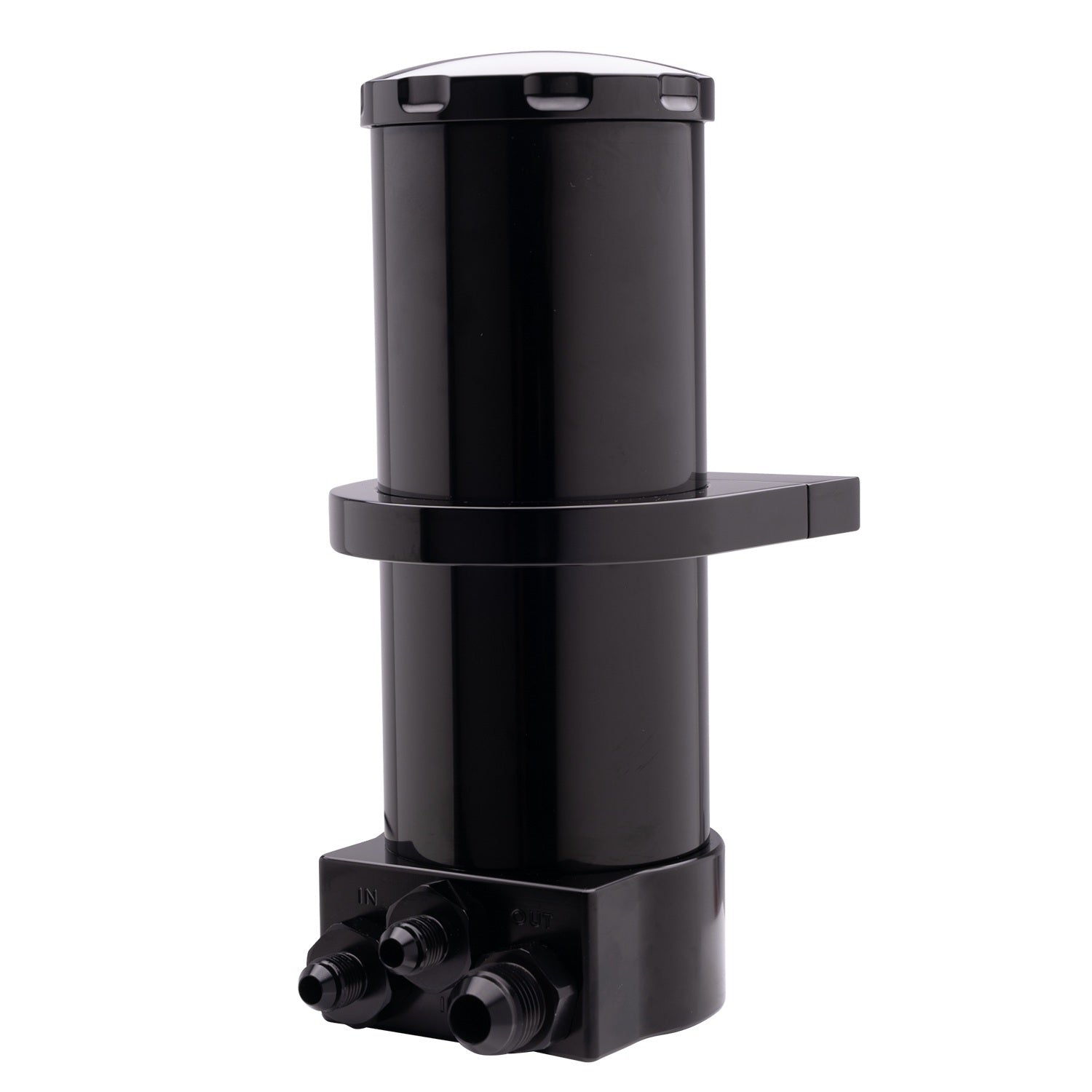 BILLET SPECIALTIES Hydroboost Power Steerin Reservoir w/Bkt Black Steering and Components Power Steering and Components main image