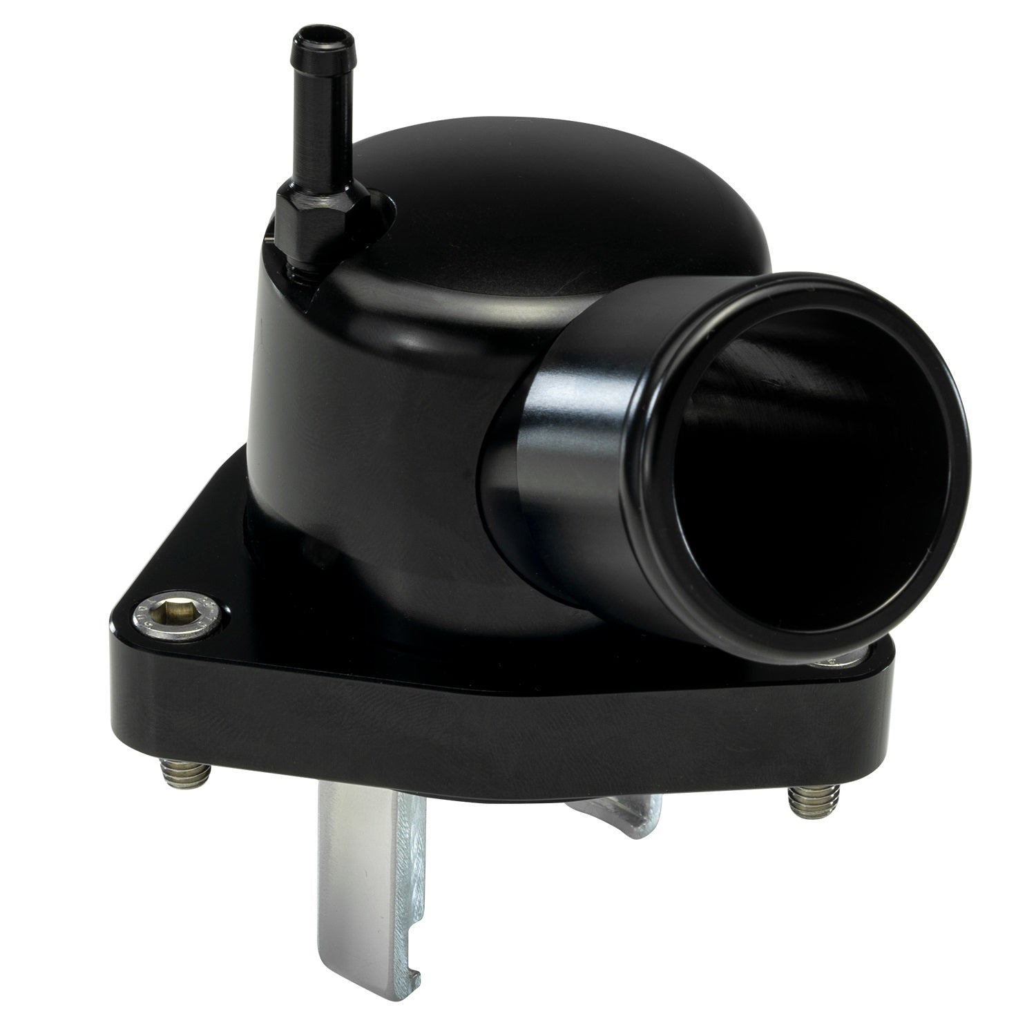 Billet Specialties LT Thermostat Housing 15 Degree Black Thermostats, Housings and Fillers Water Necks - Thermostat Housings main image