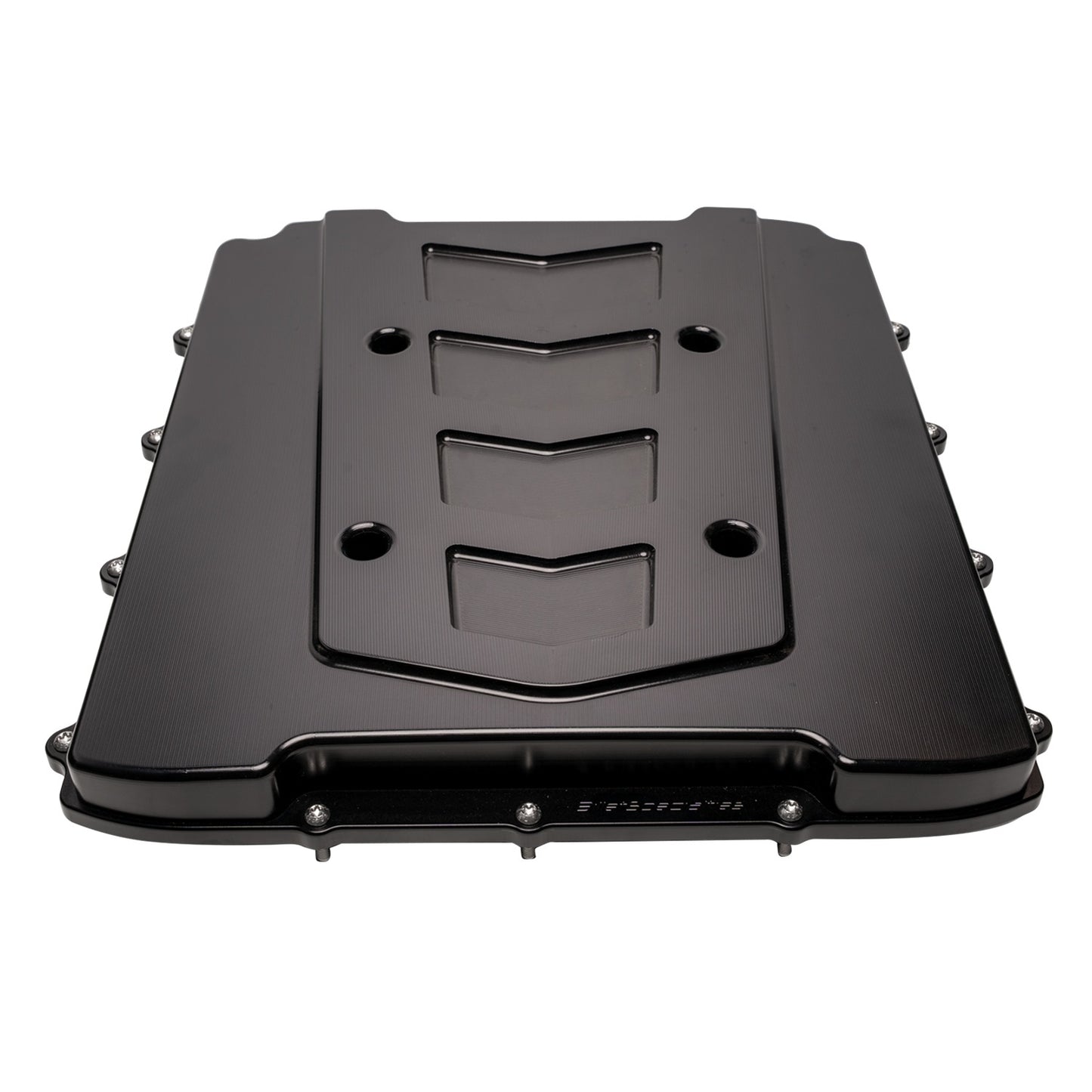 BILLET SPECIALTIES LS GenV LT4 Supercharger Lid Chevron Black Air and Fuel Superchargers, Turbochargers and Components main image