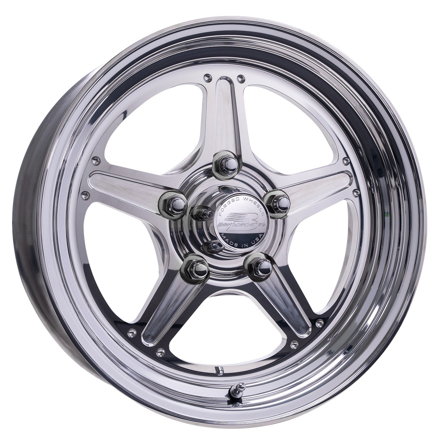 Billet Specialties Street Lite Wheel Pol. 15x8 4.5in Backspace Wheels Wheels main image