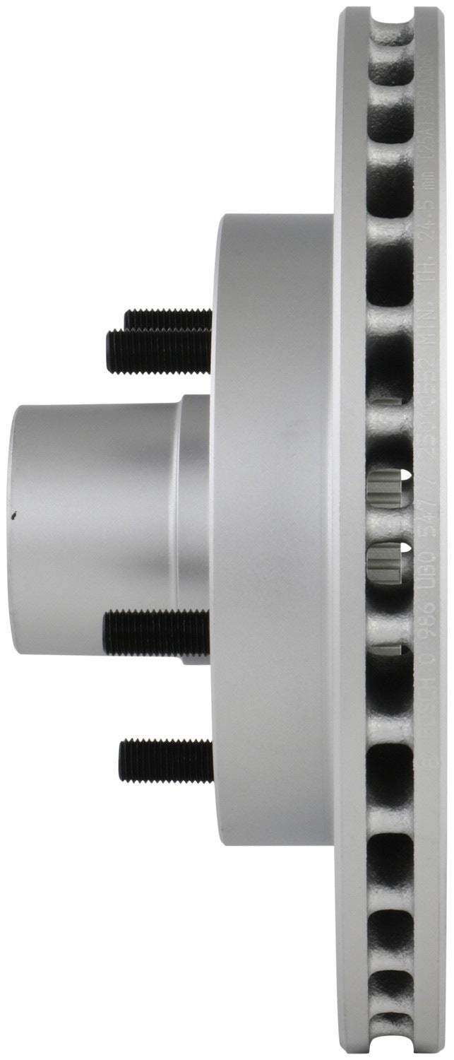 Bosch Disc Brake Rotor and Hub Assembly 25010552