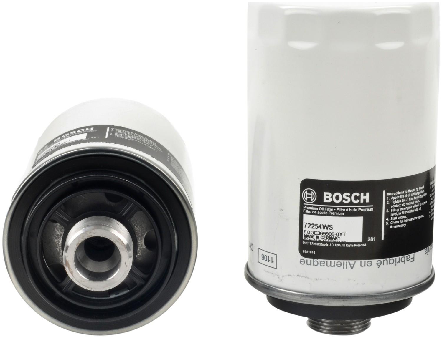 Bosch Engine Oil Filter 72254WS