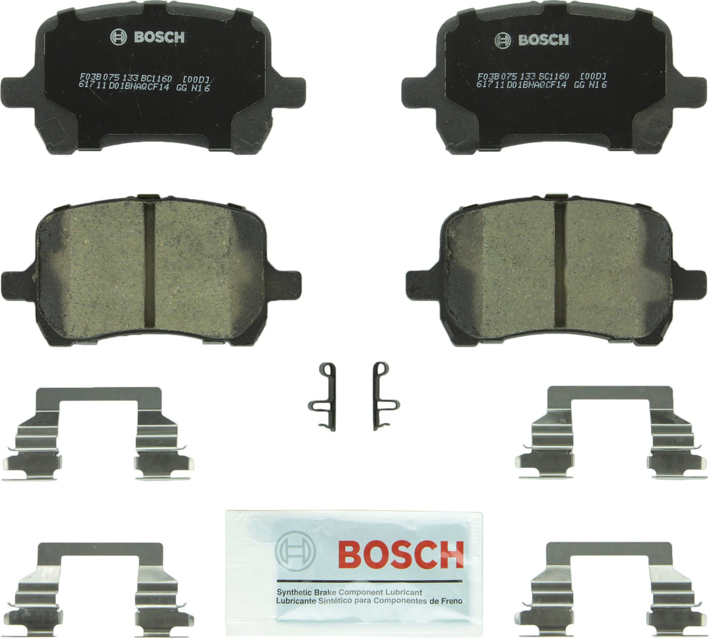 Bosch Disc Brake Pad Set BC1160