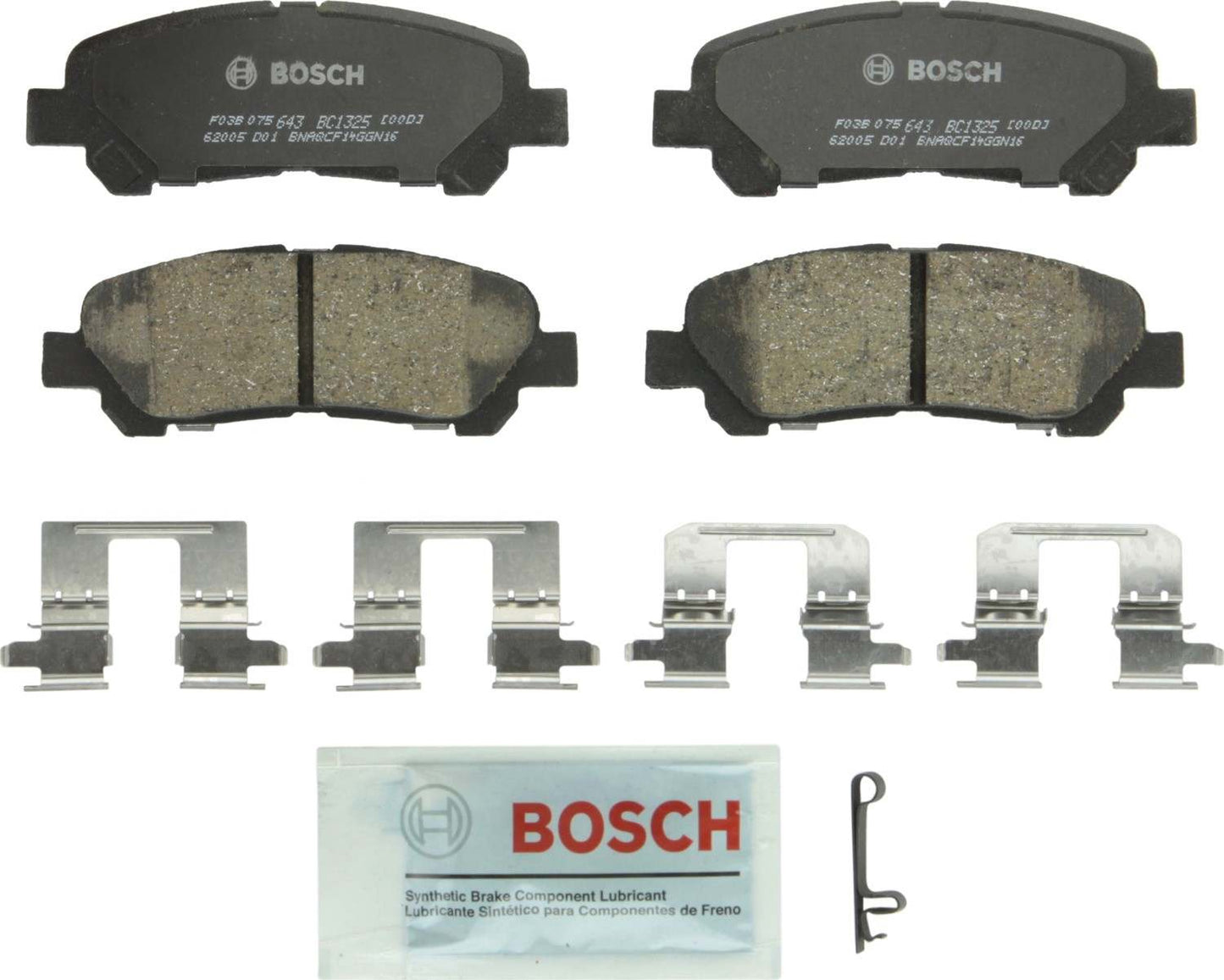 Bosch QuietCast Brake Pads BC1325