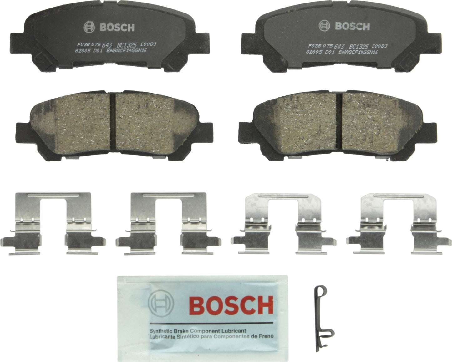 Bosch QuietCast Brake Pads BC1325