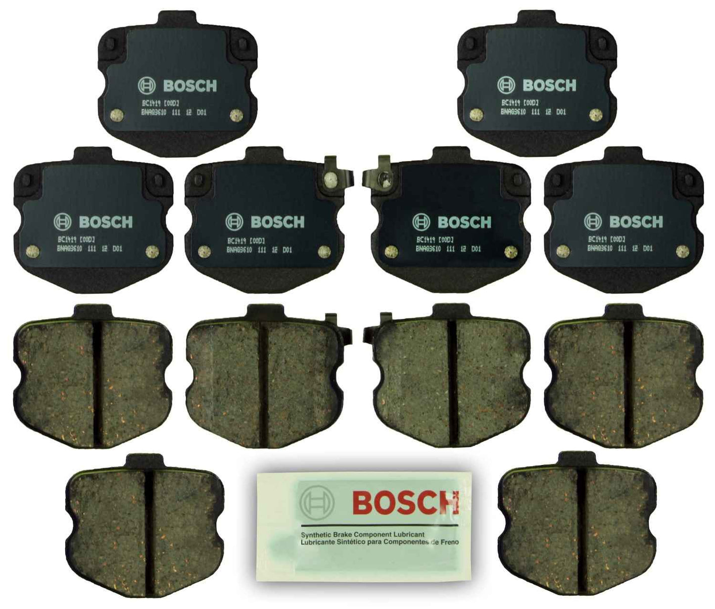 Bosch QuietCast Brake Pads BC1419