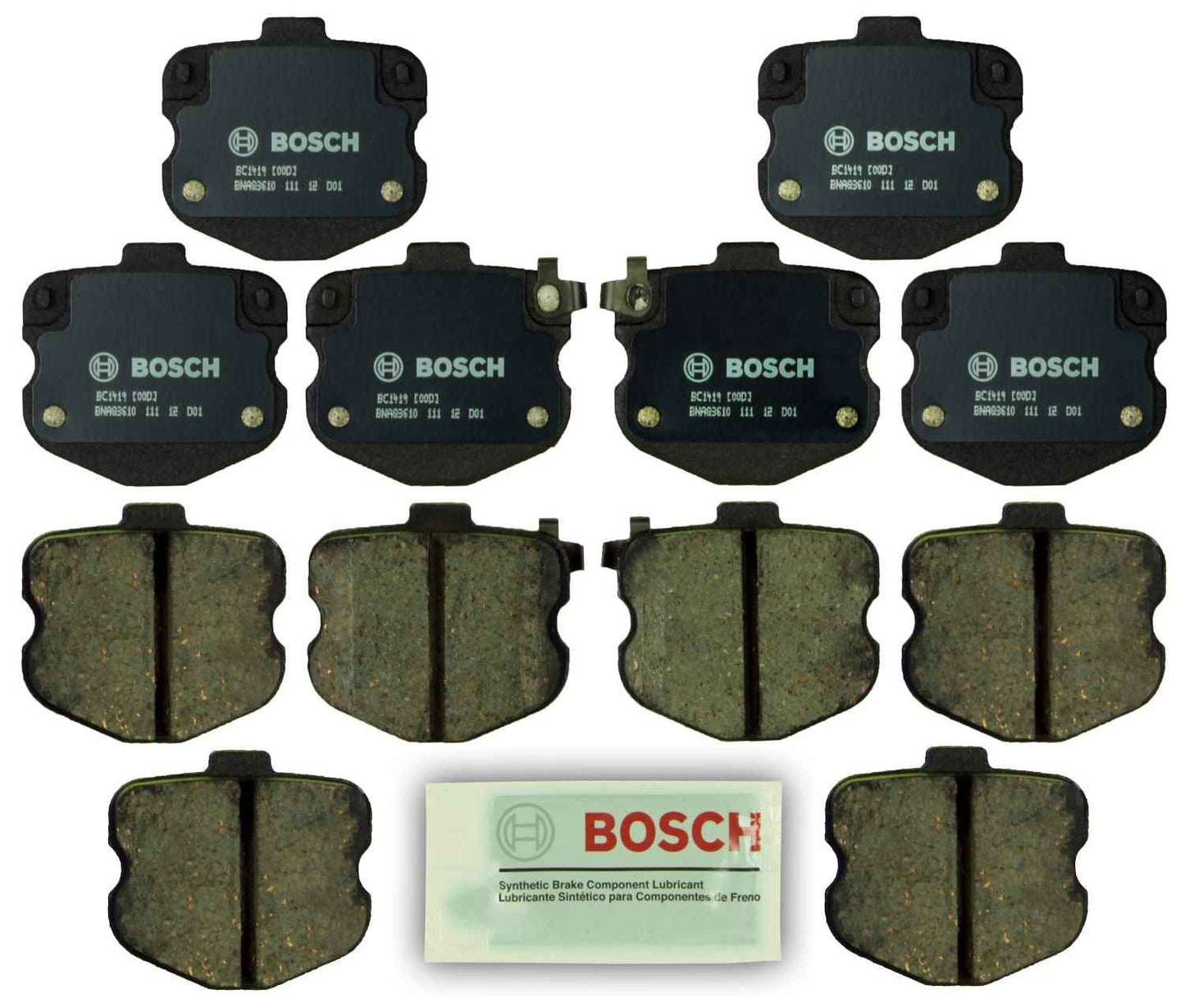 Bosch QuietCast Brake Pads BC1419