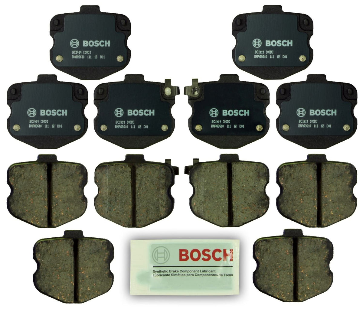 Bosch QuietCast Brake Pads BC1419