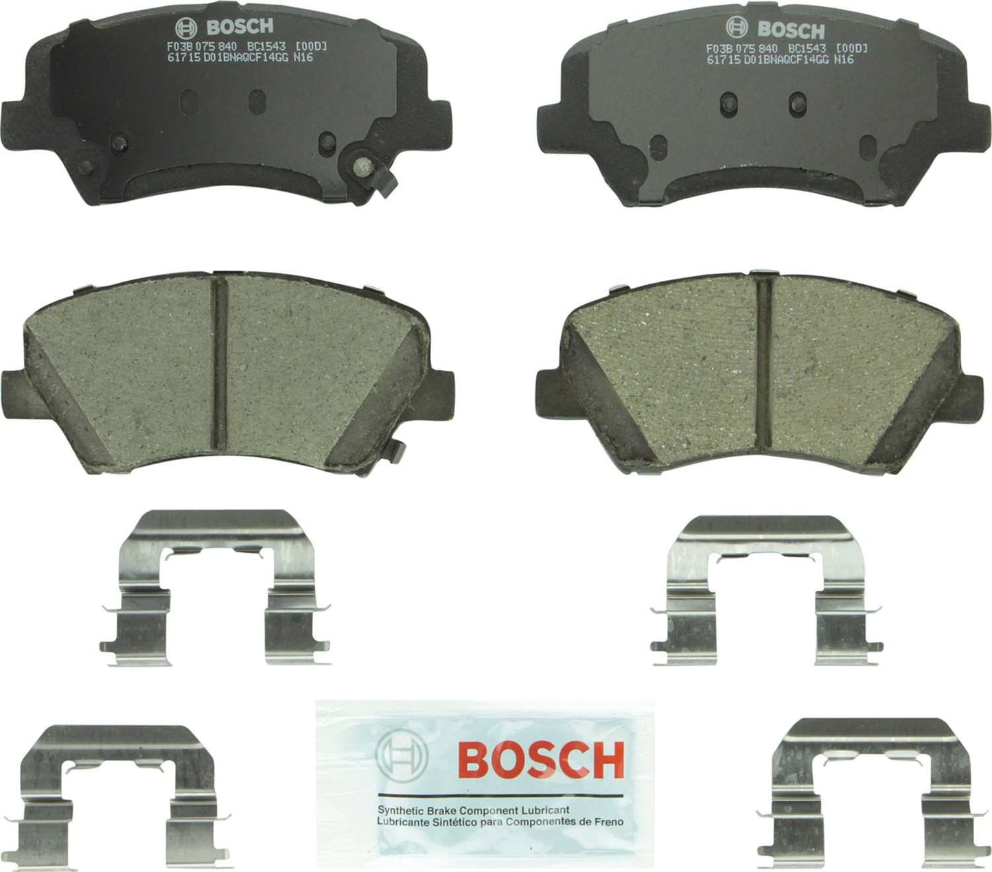 Bosch Disc Brake Pad Set BC1543