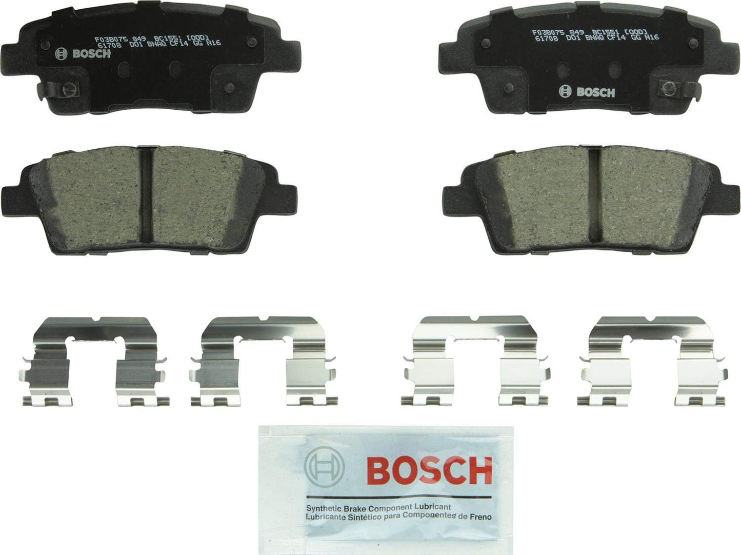 Bosch Disc Brake Pad Set BC1551