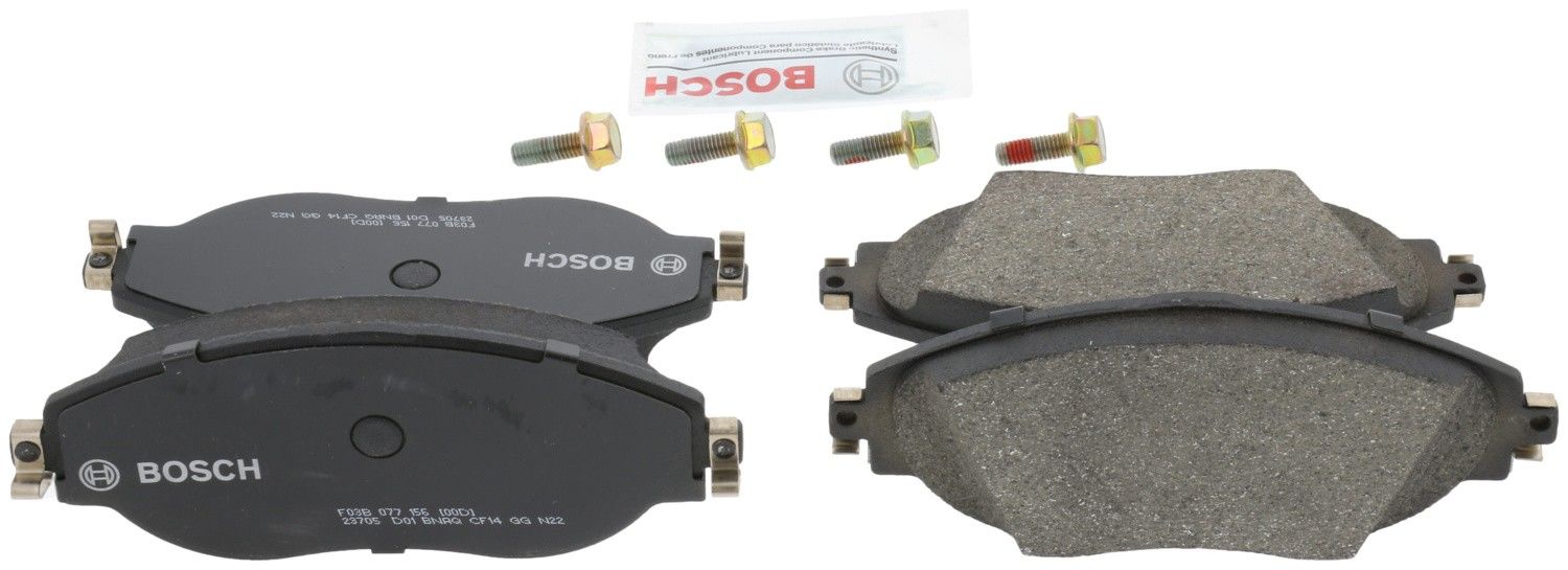 Bosch Disc Brake Pad Set  top view frsport BC1633A