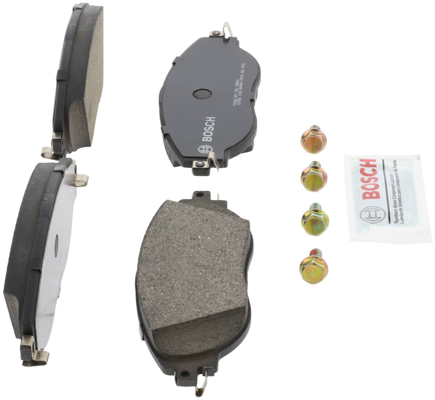 Bosch Disc Brake Pad Set  top view frsport BC1633A