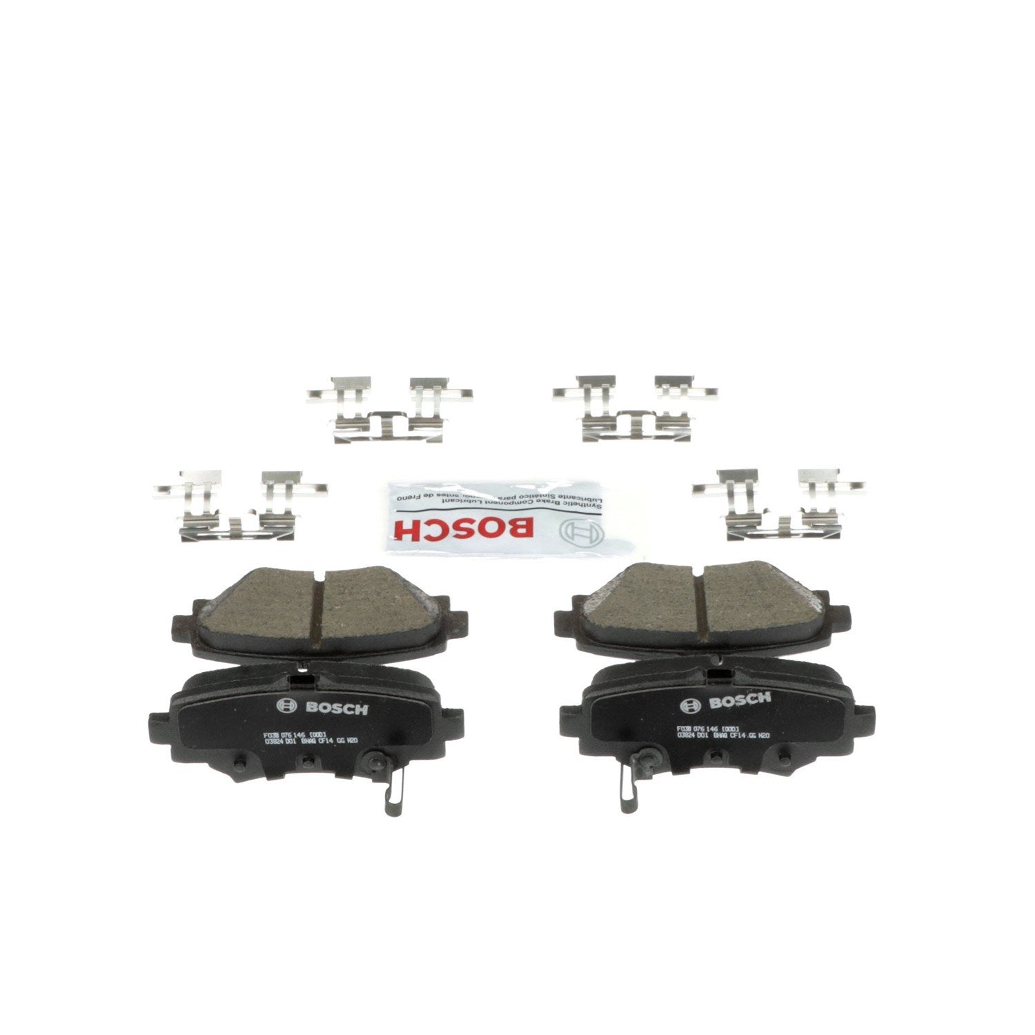 Bosch Disc Brake Pad Set  top view frsport BC1729