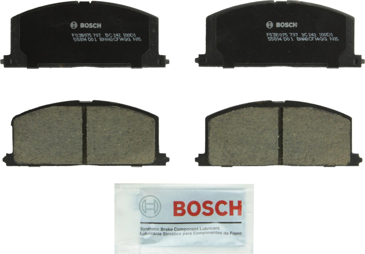 Bosch QuietCast Brake Pads BC242