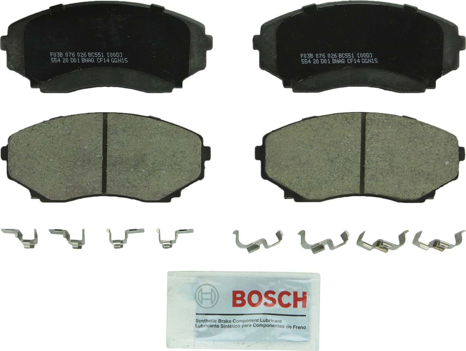 Bosch Disc Brake Pad Set BC551