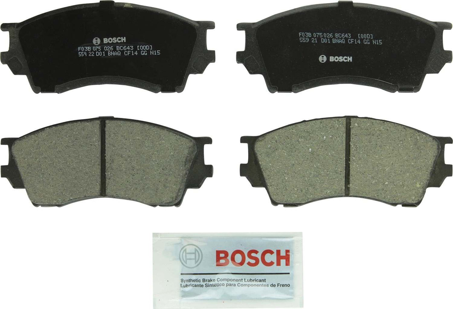 Bosch Disc Brake Pad Set BC643