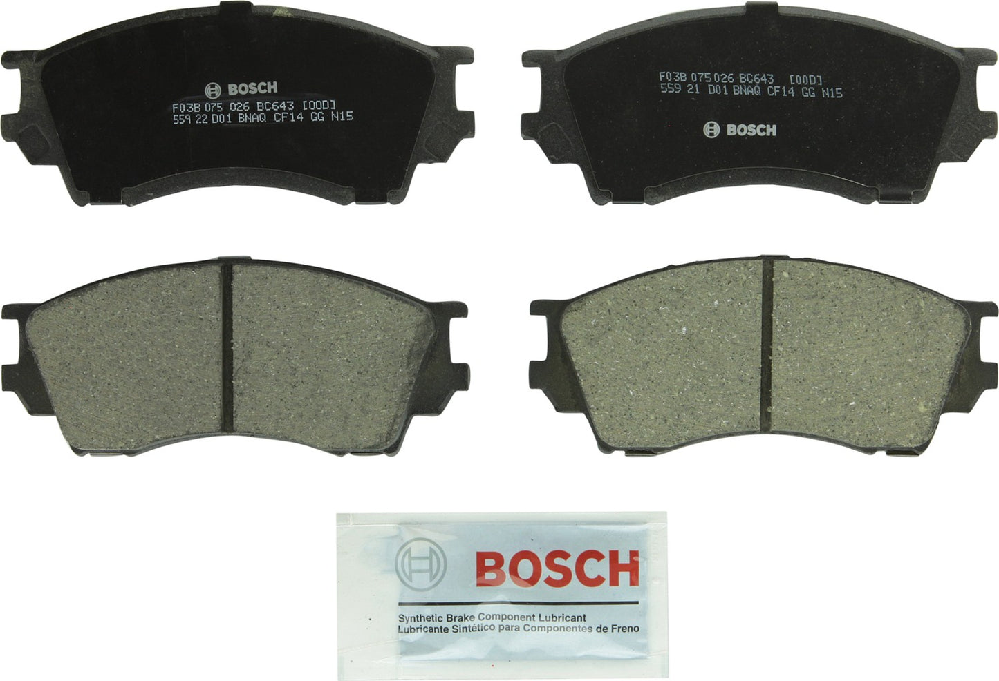 Bosch Disc Brake Pad Set BC643