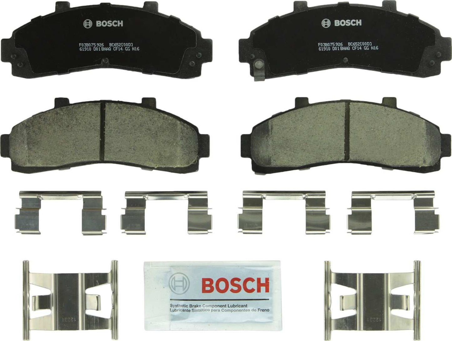 Bosch Disc Brake Pad Set BC652