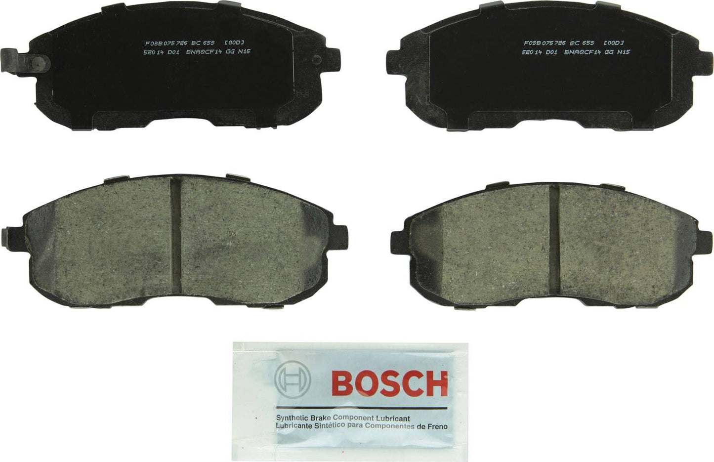 Bosch QuietCast Brake Pads BC653