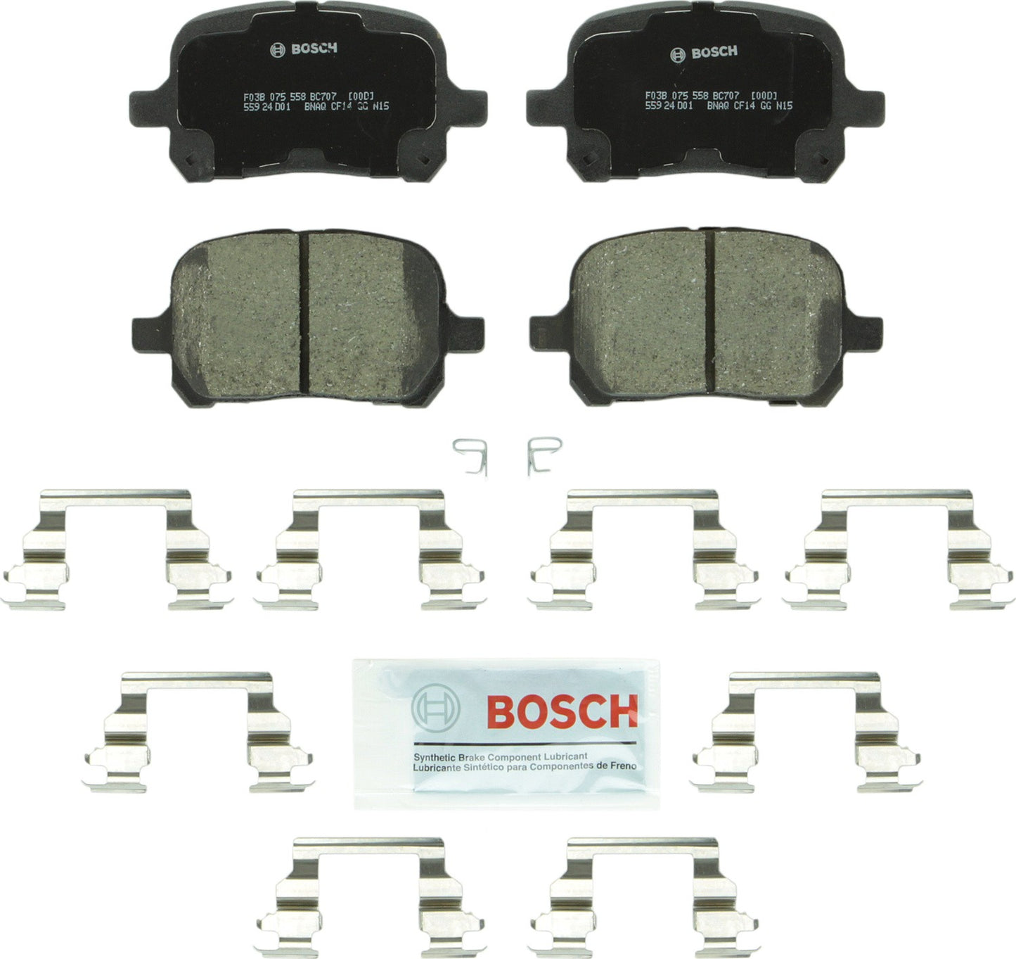 Bosch Disc Brake Pad Set BC707