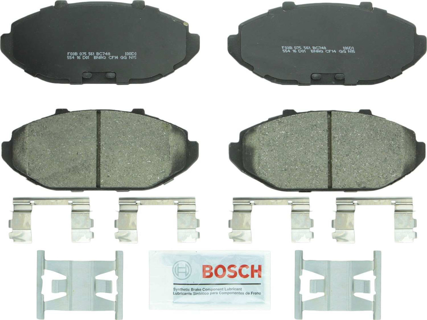 Bosch Disc Brake Pad Set BC748