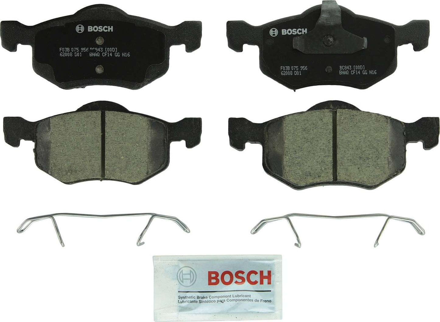 Bosch Disc Brake Pad Set BC843