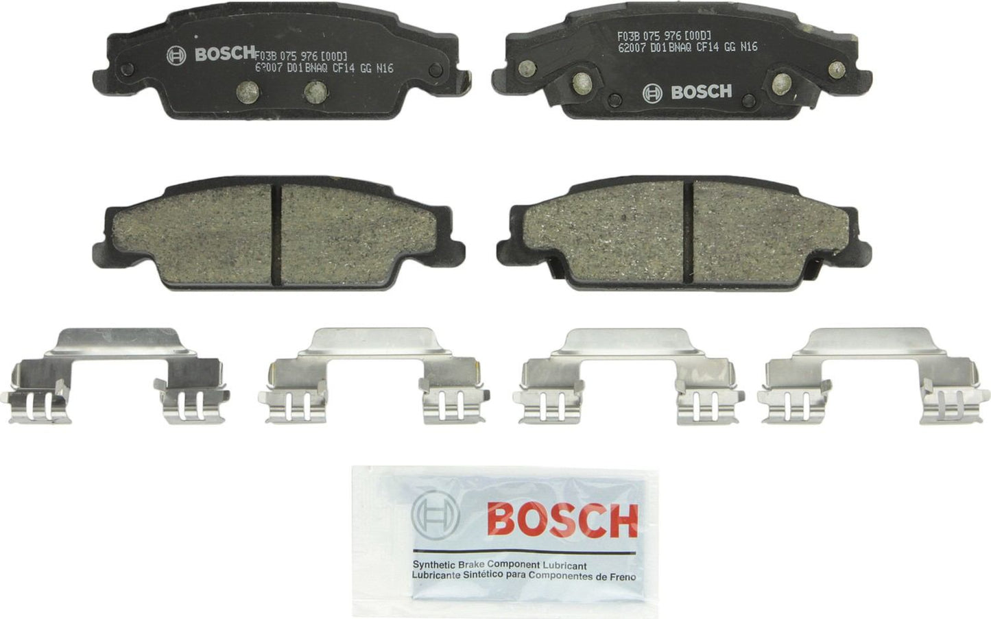 Bosch QuietCast Brake Pads BC922