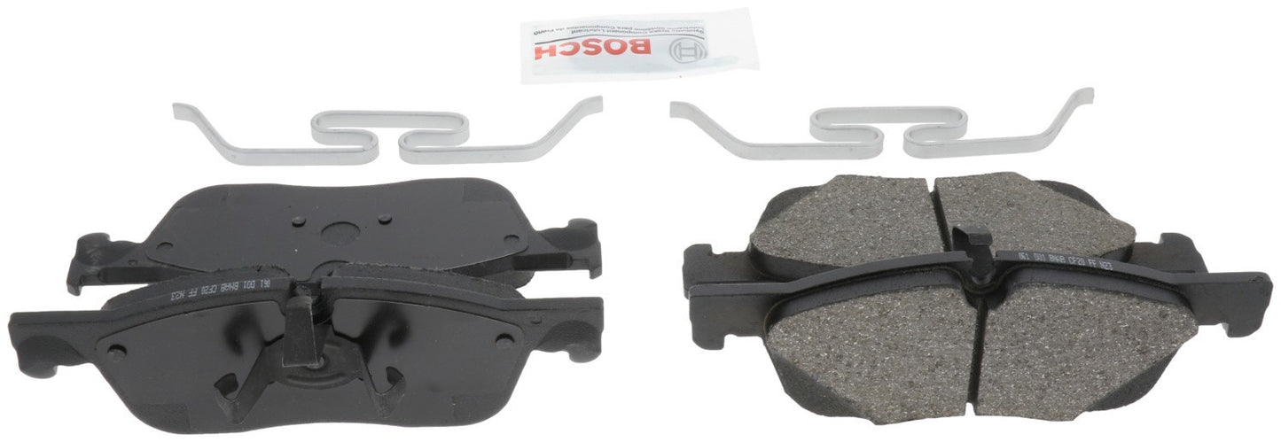 Bosch Disc Brake Pad Set  top view frsport BE1838H