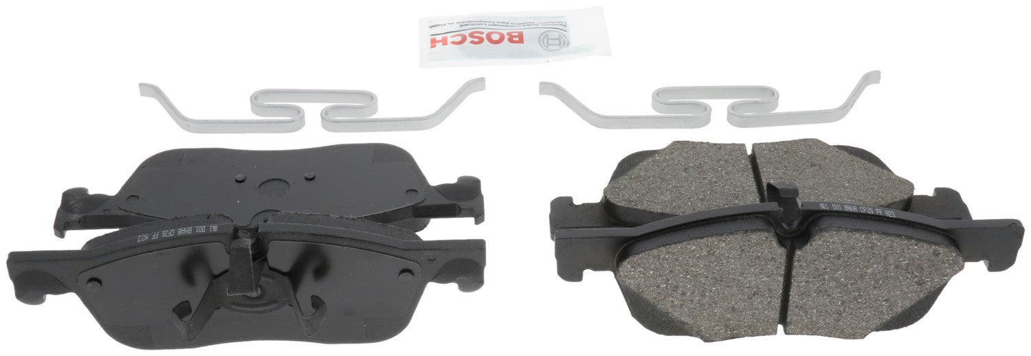 Bosch Disc Brake Pad Set  top view frsport BE1838H