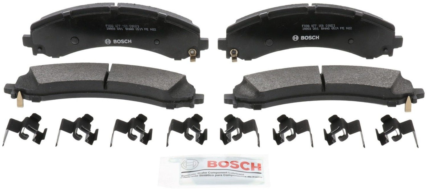 Bosch Disc Brake Pad Set  top view frsport BP2224